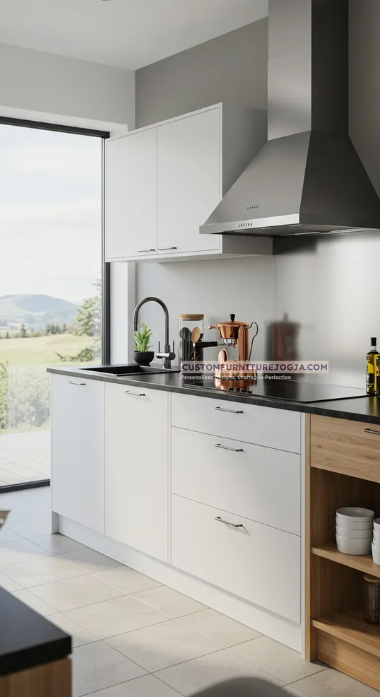 Jasa Pembuatan Kitchen Set Kecil Jogja